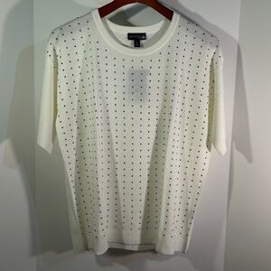 Antthony Original Pullover Rhinestone Embellished Sweater Size S - NWT